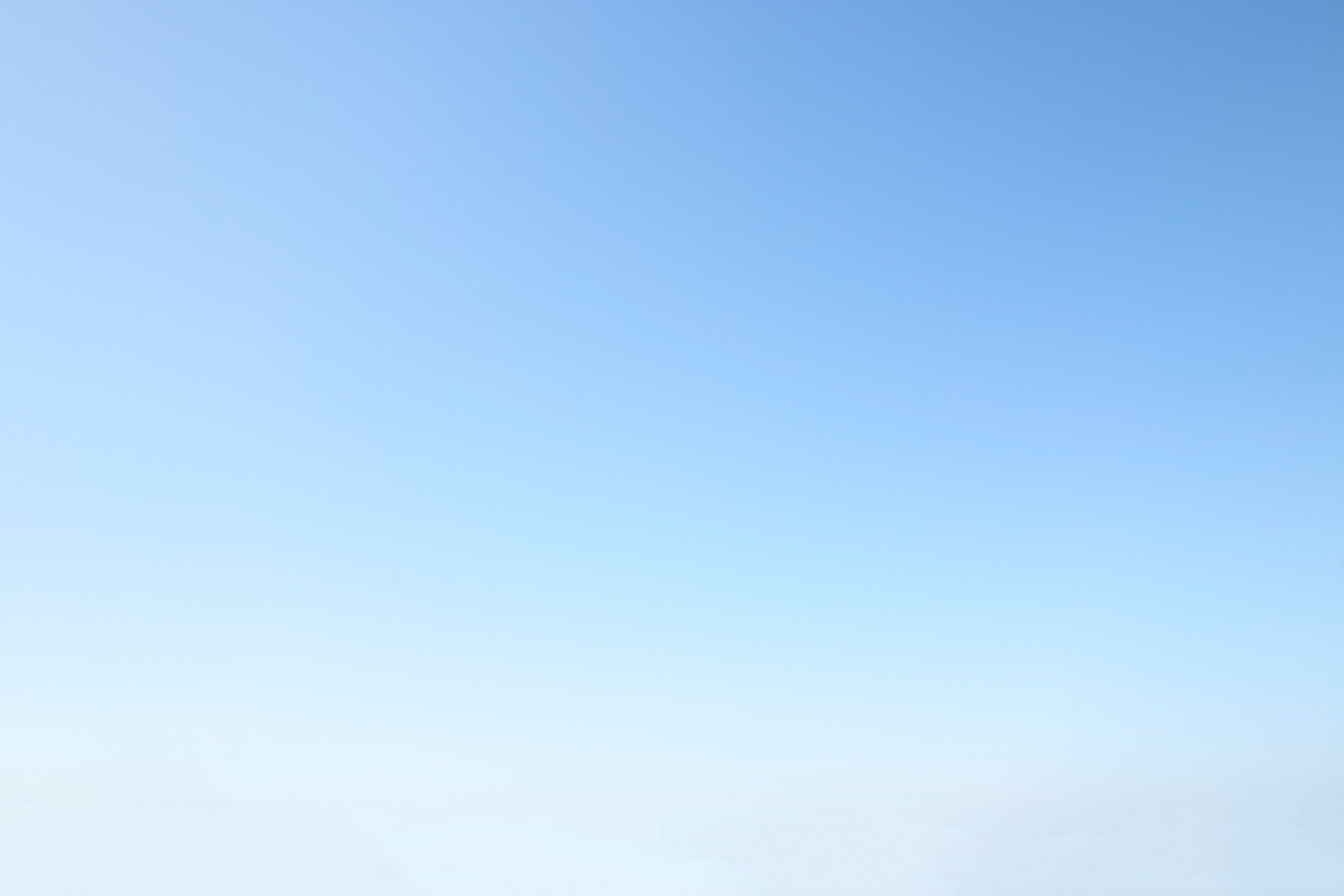 Blue sky background gradient